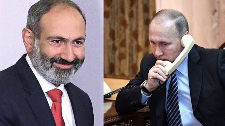 Putin Paşinyanla danışıb