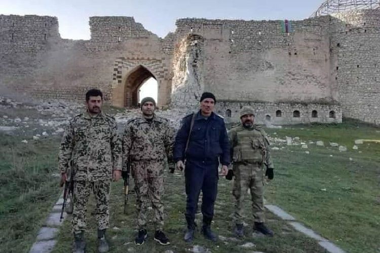 Azərbaycan polisi və Daxili Qoşunların bir qrup hərbçisi Şuşada komendant rejimində fəaliyyətini davam etdirir