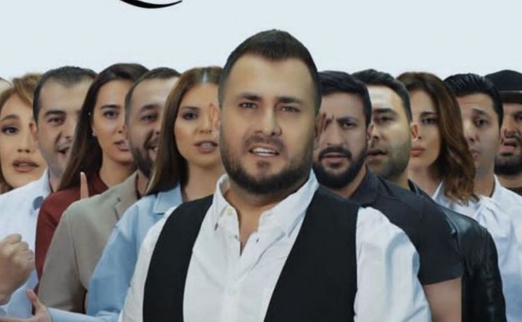 Məşhurlarımız "Qələbə" klipinə çəkildi  - VİDEO