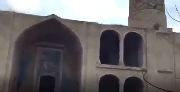 Ağdam məscidindən yeni GÖRÜNTÜLƏR - VİDEO