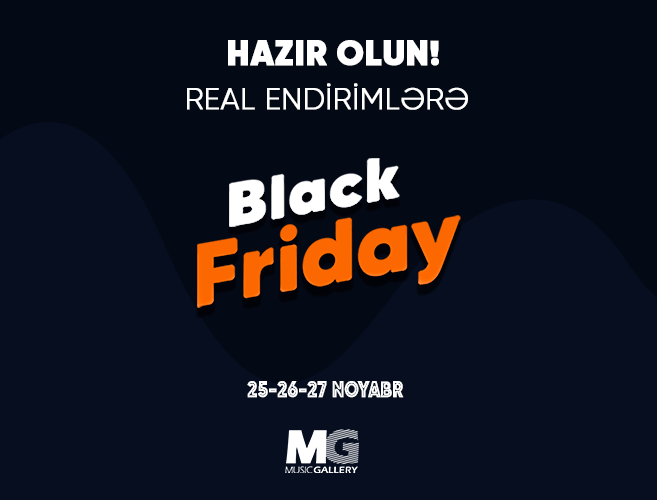  “Music Gallery”də real endirimlərə hazır olun!