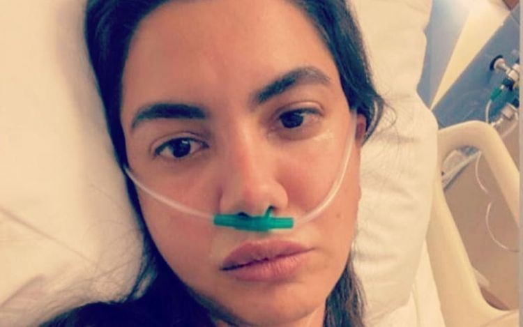 Fulya Öztürk koronavirusa yoluxdu - FOTO