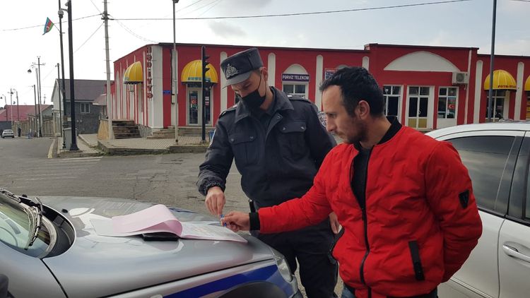 Qapalı və açıq məkanlarda maska reydi keçirildi - FOTO