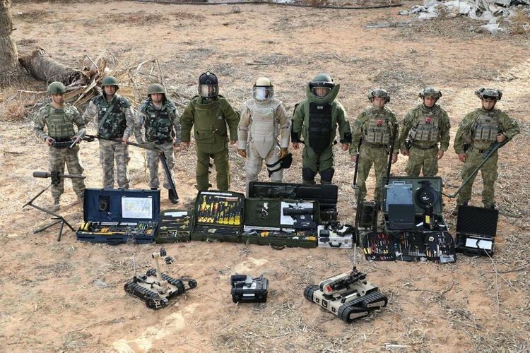 Türkiyə ordusunun minaaxtaranları Azərbaycan torpaqlarında - YENİLƏNİB