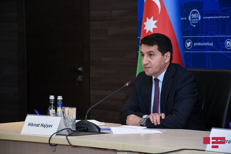 Ermənistan silahlı qüvvələri Mingəçevirə raket zərbəsi endirdi - Hikmət Hacıyev