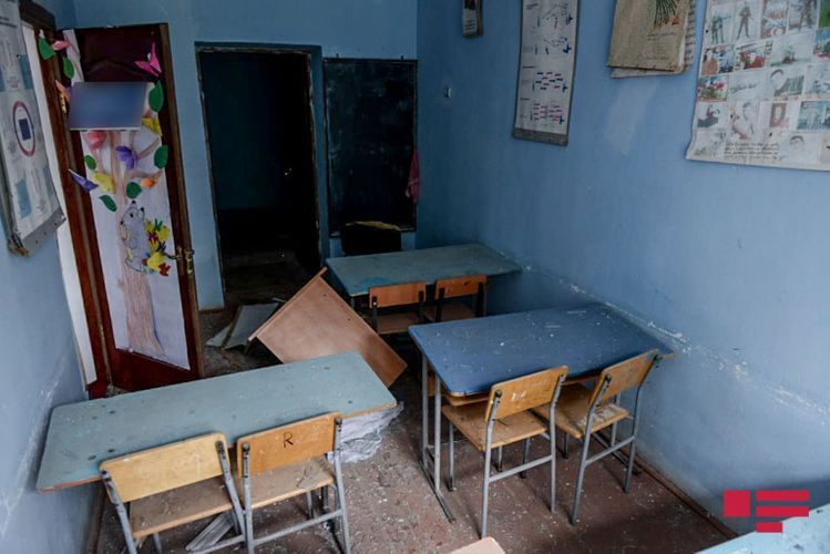 Düşmənin hədəfləri arasında məktəblər də var - FOTOLENT