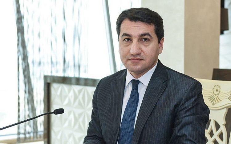 "Paşinyanın müharibə cinayətləri tribunalında olacağına ümid edirəm" - Hikmət Hacıyev