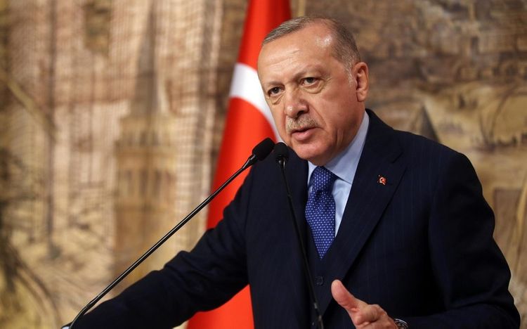 "Qardaşlarımızın torpaqlarını geri almasına imkan yaratmadılar" - Ərdoğan