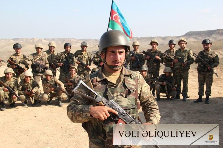 Müzəffər Ordumuzun qorxmaz, nümunəvi hərbçiləri - FOTO