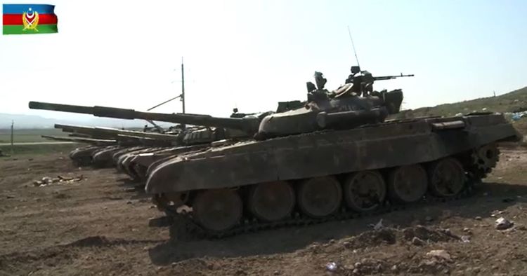 Düşməndən ələ keçirilən hərbi texnikalar - VİDEO