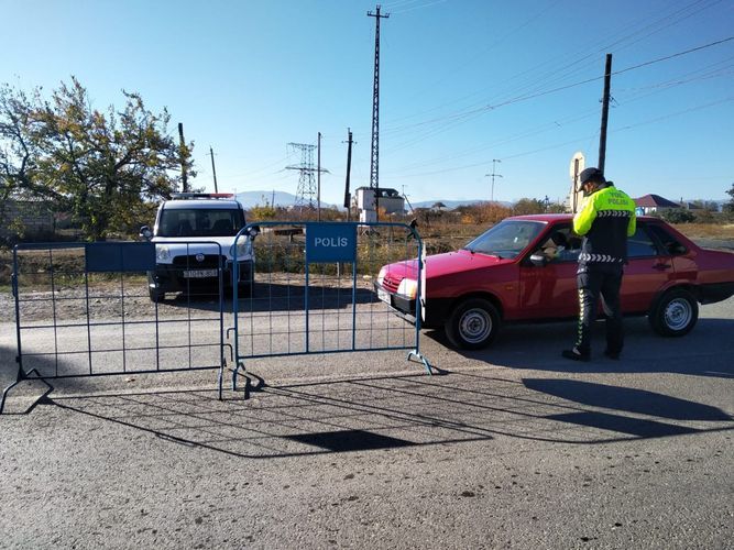 Polis və Daxili Qoşunlar gücləndirilmiş rejimdə xidməti davam etdirir - FOTO