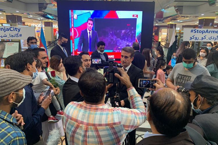 İslamabadda "Erməni təcavüzünə son” adlı aksiya keçirilib - VİDEO