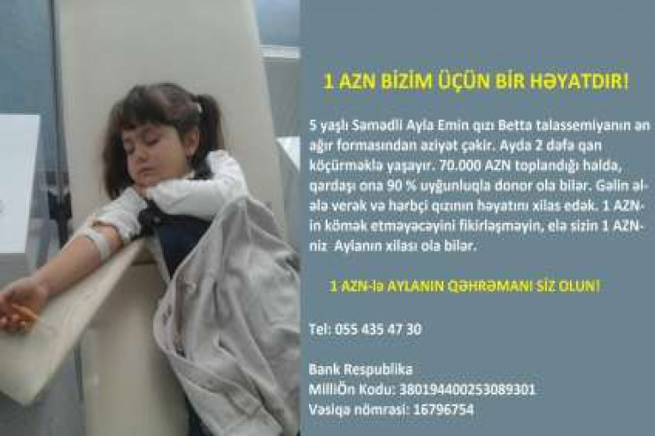 Balaca Aylanın vəziyyəti yenə pisləşdi – YARDIM EDƏK