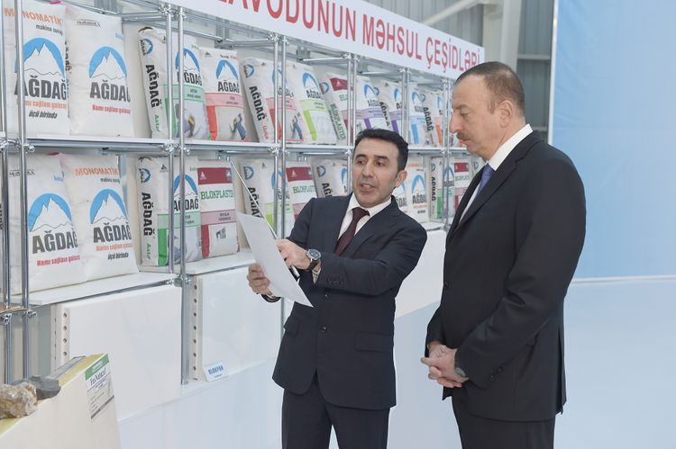 İşğaldan azad edilən ərazidə yeni zavod tikiləcək