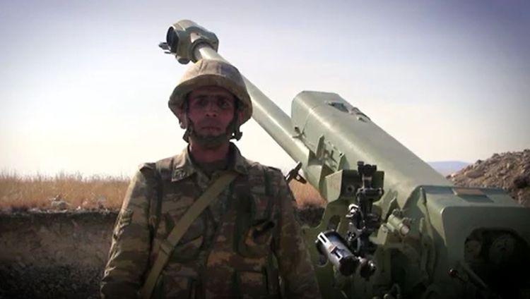 "Tezliklə üçrəngli bayrağımız Şuşada dalğalanacaq" - Zabit - VİDEO