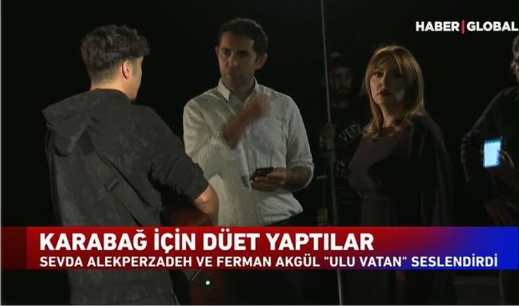 Sevda Ələkbərzadə və Ferman Akgüldən Qarabağla bağlı möhtəşəm duet - VİDEO