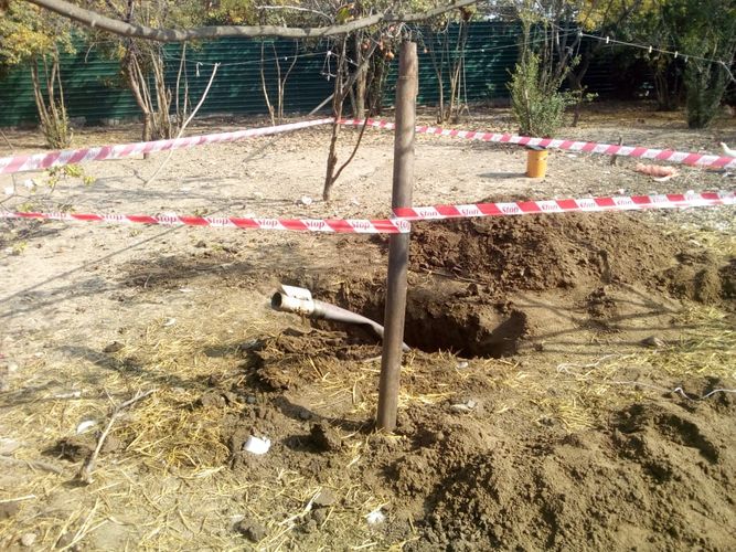 Cəbhəboyu ərazilərdə top mərmisi, raketlər, tank əleyhinə minalar zərərsizləşdirilib - FOTO