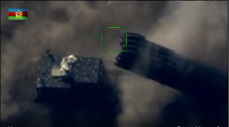 Bərdəni atəşə tutan "Smerç" məhv edilib - MN - VİDEO