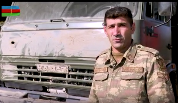 Düşməni öz silahı və texnikası ilə məhv edirik - VİDEO