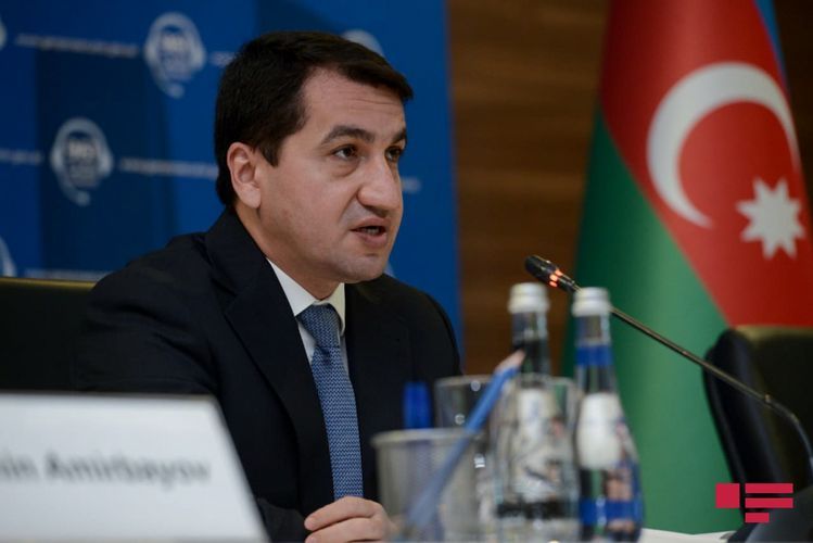 Hikmət Hacıyev: "Bunların hər biri müharibə cinayətləri kimi təsnif edilməlidir” 