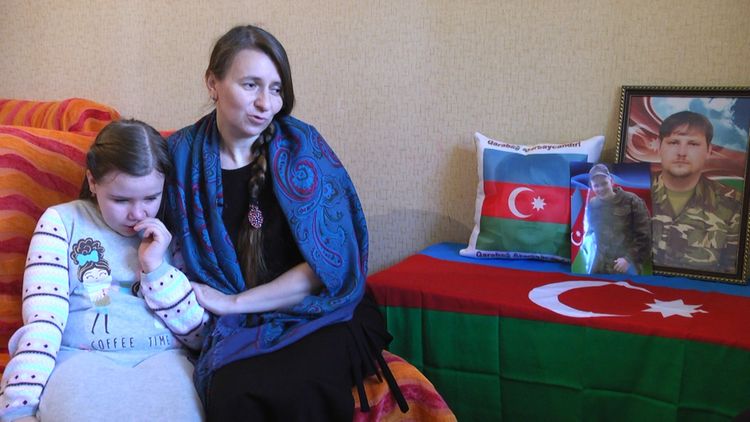 Generalın ölümündən sonra könüllü olaraq orduya yazılan rus şəhidimiz - REPORTAJ