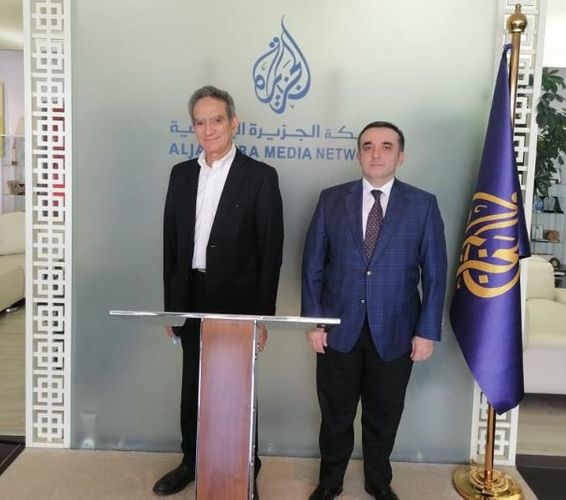 Qətərdəki səfirimiz məşhur agentliyin baş direktoru ilə görüşdü