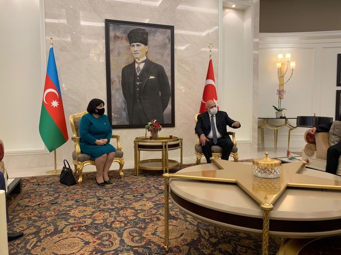 Milli Məclisin sədri Türkiyədə səfərdədir