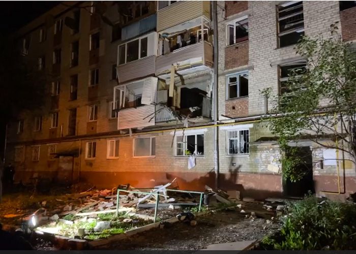 Rusiyada beşmərtəbəli binada partlayışı: yaralılar var