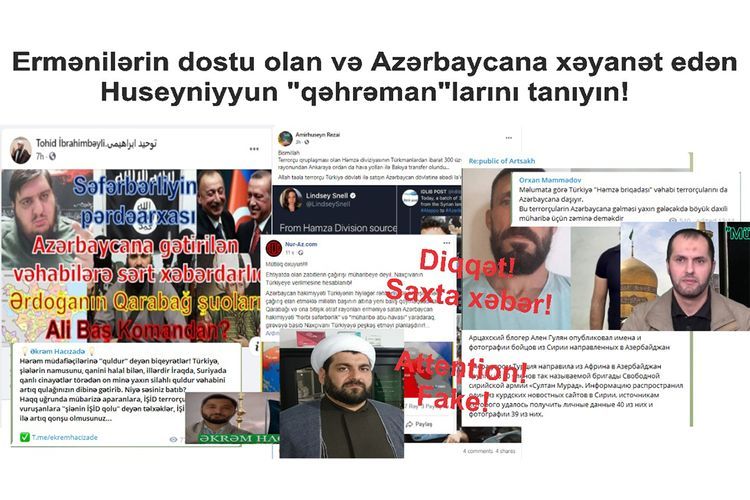 Növbəti erməni təxribatı: yalan məlumatlar yayıldı- FOTO
