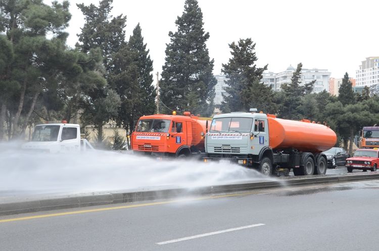 Bakıda dezinfeksiya XƏBƏRDARLIĞI