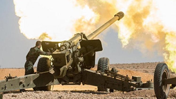 MN: Ermənilər Goranboyu artilleriya atəşinə tutur