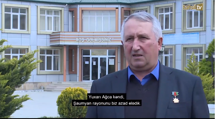 Məktəb direktoru olan Milli Qəhrəman - VİDEO