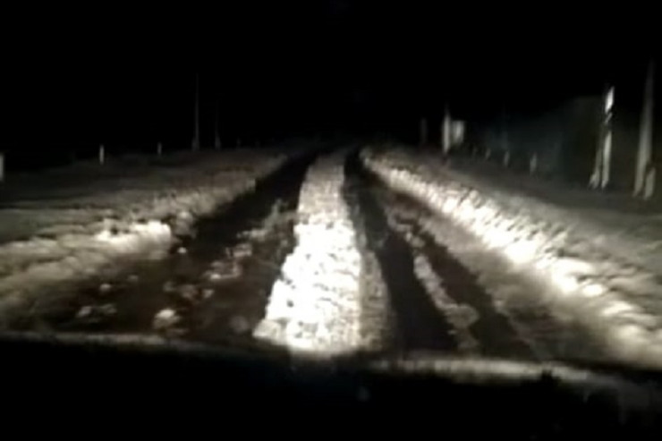 İsmayıllıya dolu və qar yağdı - FOTO