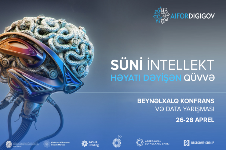 Azərbaycan Beynəlxalq Bankından süni intellekt sahəsində beynəlxalq konfransa dəstək