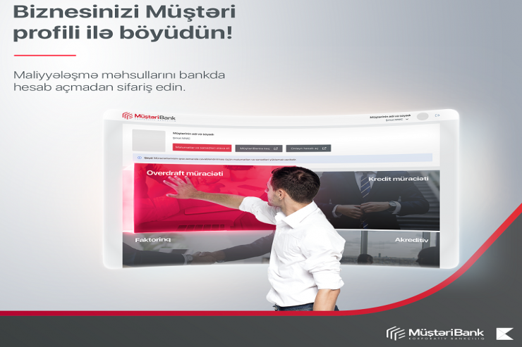 "Kapital Bank" kiçik və orta sahibkarlara maliyyələşmə üçün onlayn sifariş xidmətlərini təklif edir