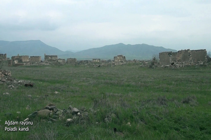 Ağdamın Poladlı kəndi