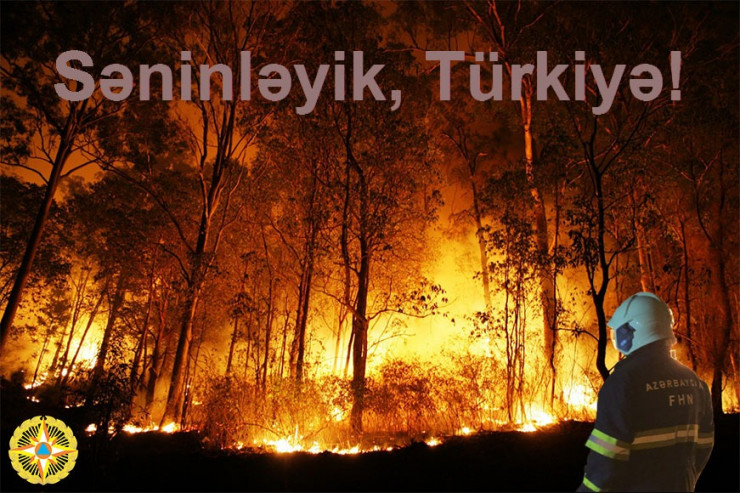 Hamı yanğınsöndürənlərimizin fədakarlığından DANIŞIR  - FOTOLENT 