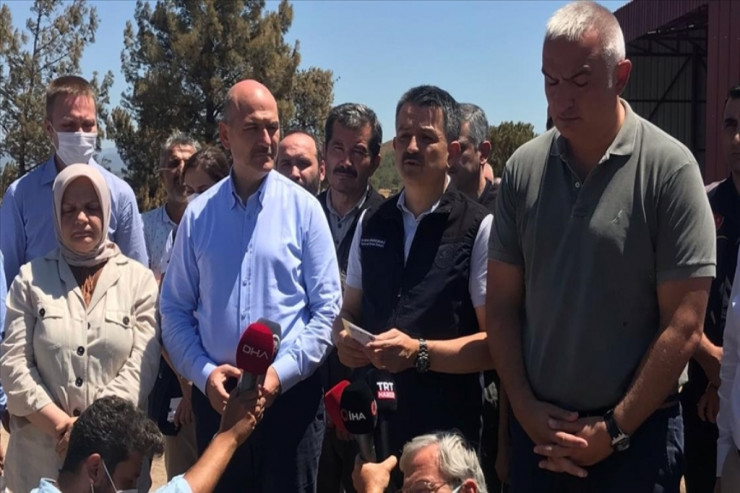 Türkiyədəki yanğınlarla bağlı son vəziyyət - Nazir açıqladı 