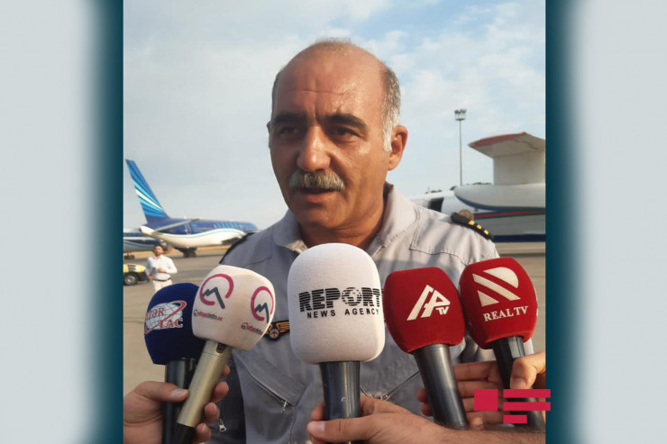 "BE-200ÇS" tipli amfibiya təyyarəsinin bort-mühəndis təlimatçısı Cavid Qəhrəmanov