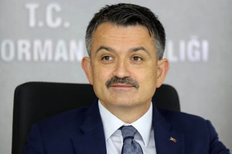 Türkiyənin kənd və meşə təsərrüfatı naziri Bekir Pakdemirli
