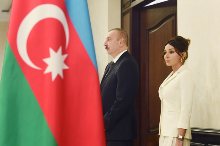 Prezident İlham Əliyev və birinci xanım Mehriban Əliyeva