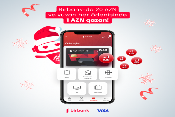 Birbank istifadəçiləri əlavə bonuslar qazanacaqlar