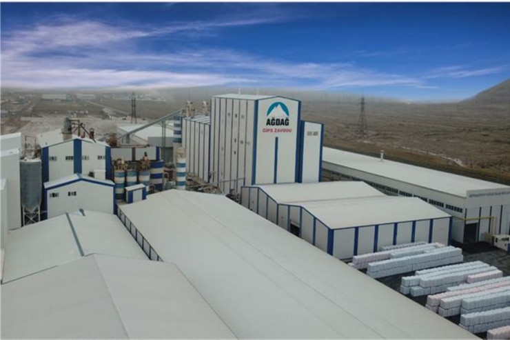 "Mətanət A" AĞDAĞ Natural Gipskarton Lövhələri zavodunun təqdimatını keçirdi