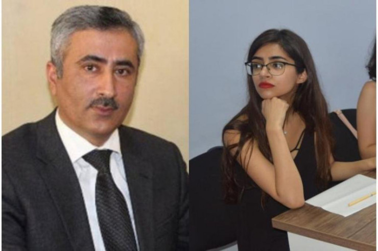 Fuad Qəhrəmanlı və qızı