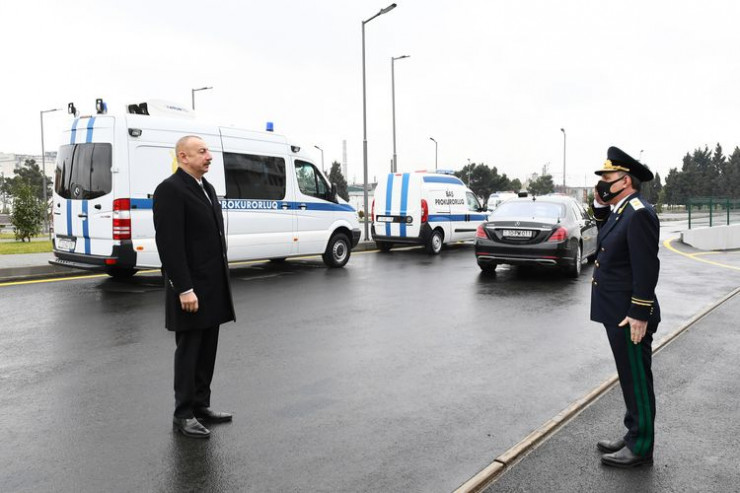 Baş Prokurorluğa yeni bina tikilib - Prezident açılışda 