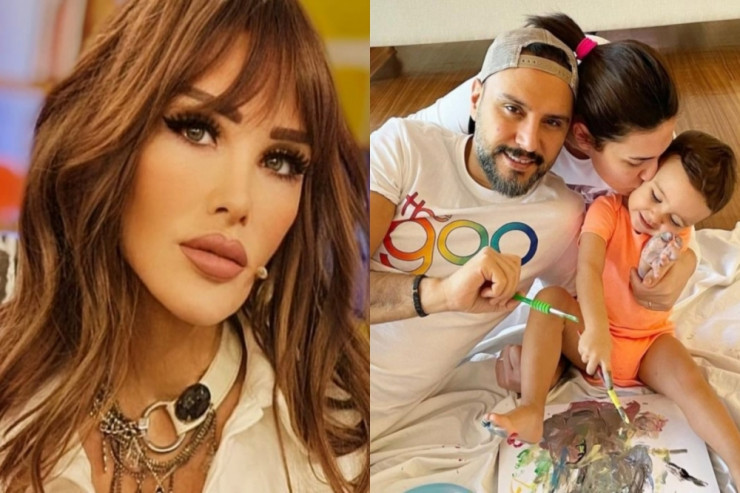 Məşhur aparıcı müğənninin arvadını efirdə biabır etdi