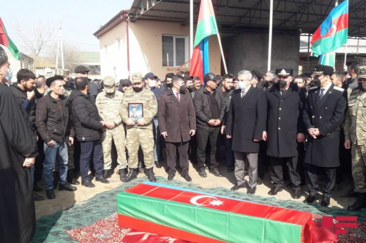 Şəhid hərbçimiz İmişlidə dəfn edildi - FOTO 