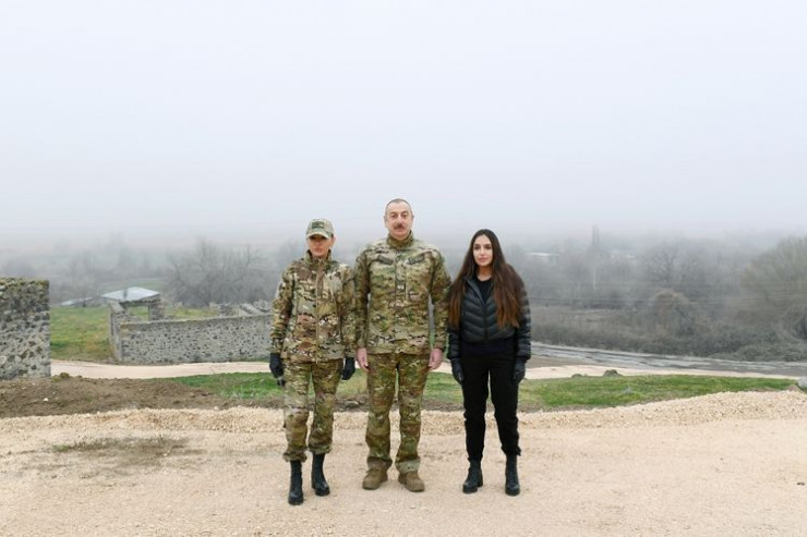Prezident və birinci xanım Füzuli, Zəngilan, Laçın və Cəbrayıl rayonlarında olublar - VİDEO  