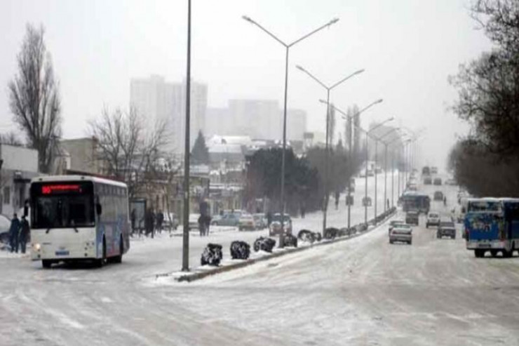 Hava ilə bağlı  MÜRACİƏT:   "Bu yollarda daha diqqəli olun"