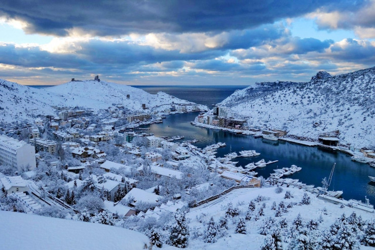 Azərbaycanın rayonlarına qar yağır - FAKTİKİ HAVA 